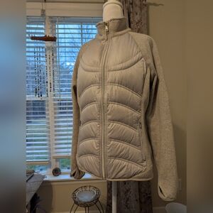London Fog Down Gray Quilted Jacket